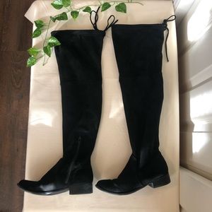 Suede Over the Knee Boots